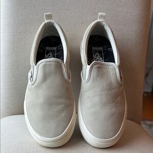 Vans Men's Slip-On Sneakers - Light Gray